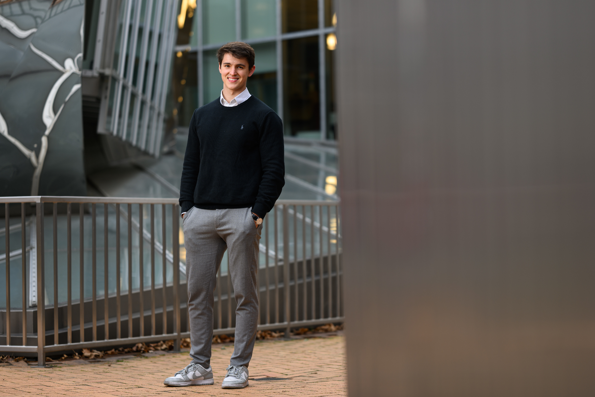Strahinja (Strajo) Janjusevic at MIT campus in 2025