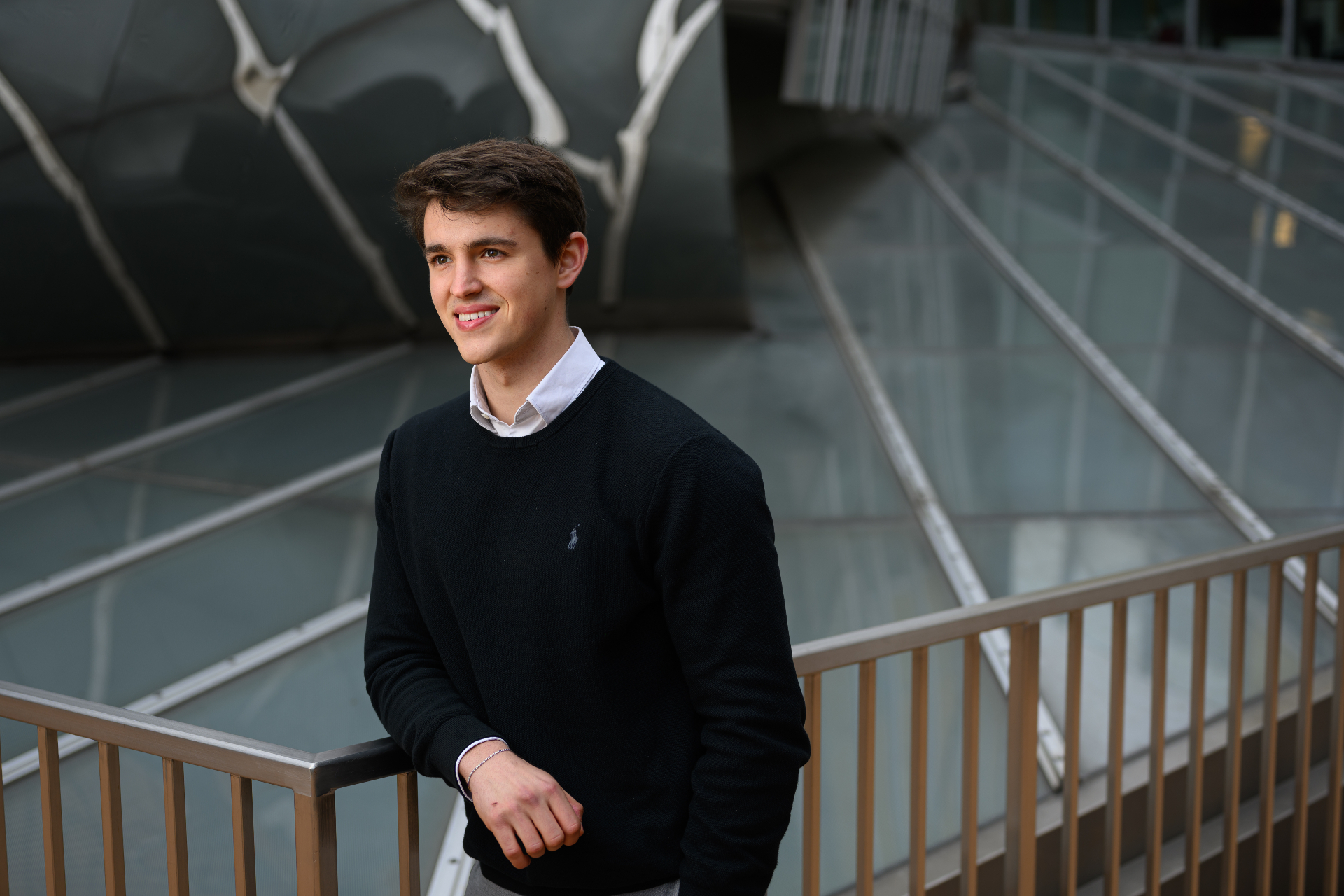 Portrait of Strahinja (Strajo) Janjusevic at MIT in 2025