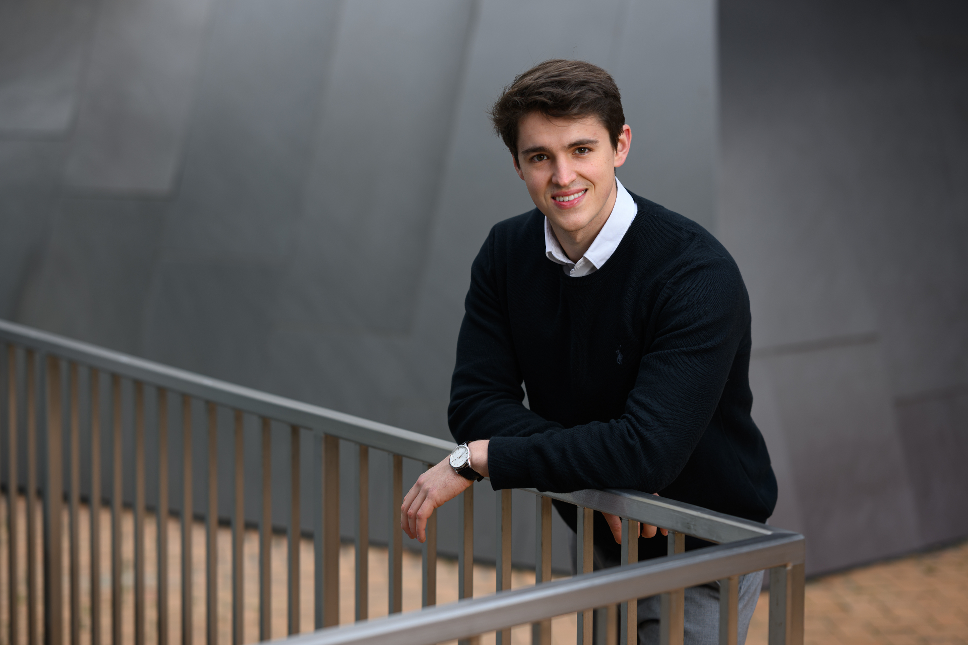 Strahinja (Strajo) Janjusevic during his MIT AI and cybersecurity research in 2025